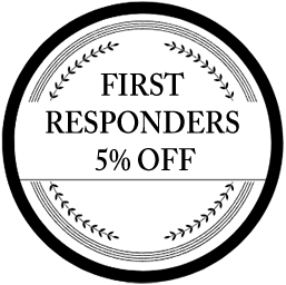 1st Responder discount 5% Badge